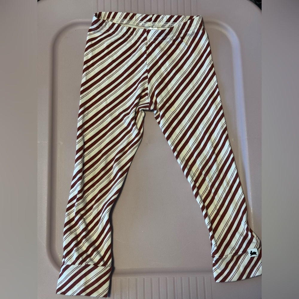 Striped Candy Cane Leggings